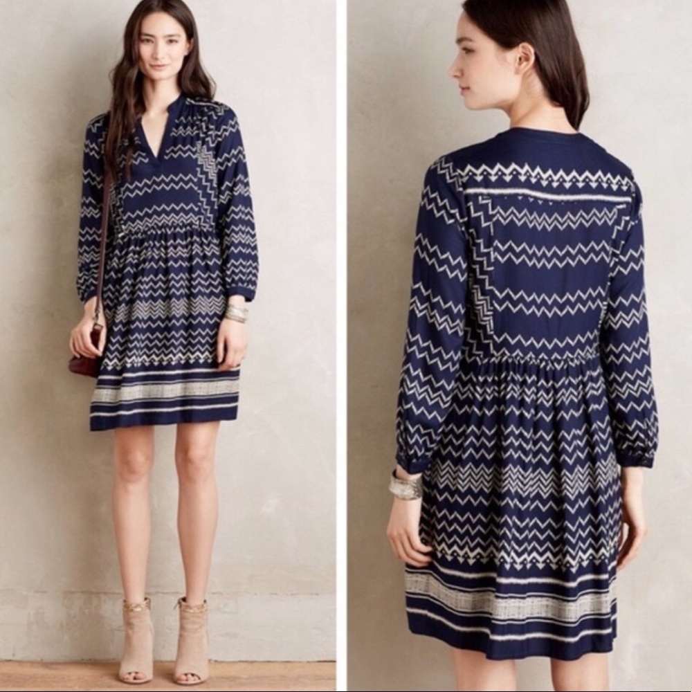 Anthropologie | Holding Horses‎ Farica Blue Dress